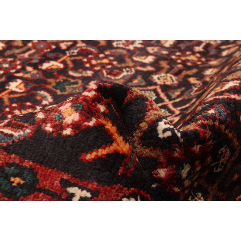 ECARPETGALLERY Hand-knotted Andelz Navy Wool Rug - 3'7 x 9'5