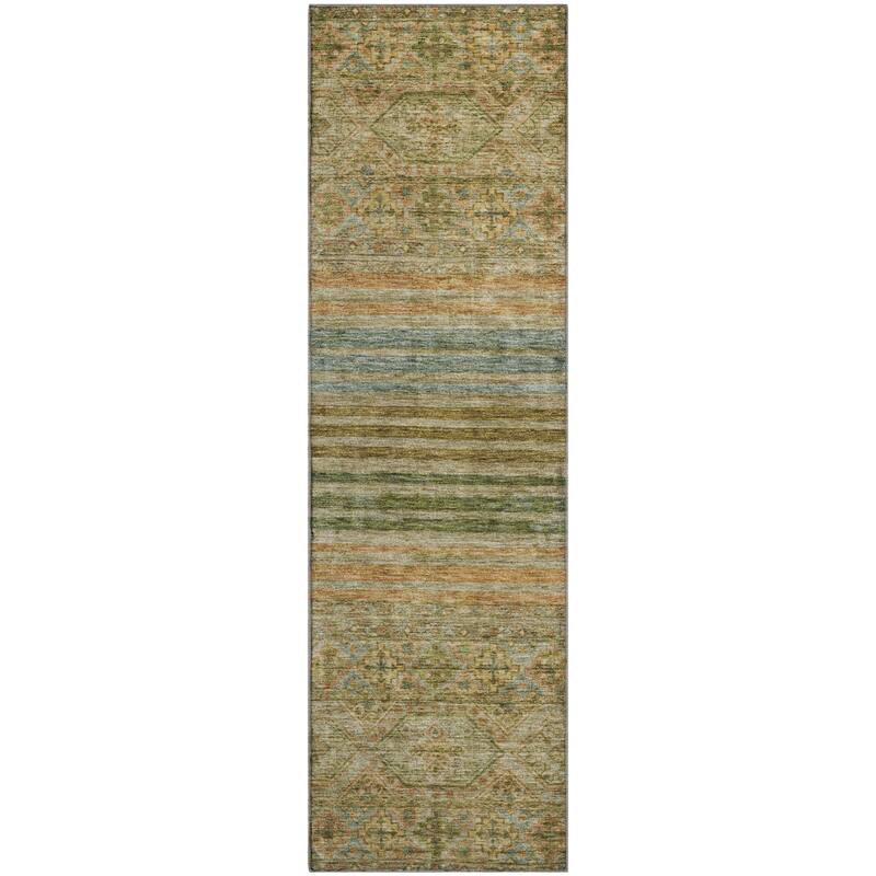 Premium Washable Super Soft Boho Stripes Mayfield Rug
