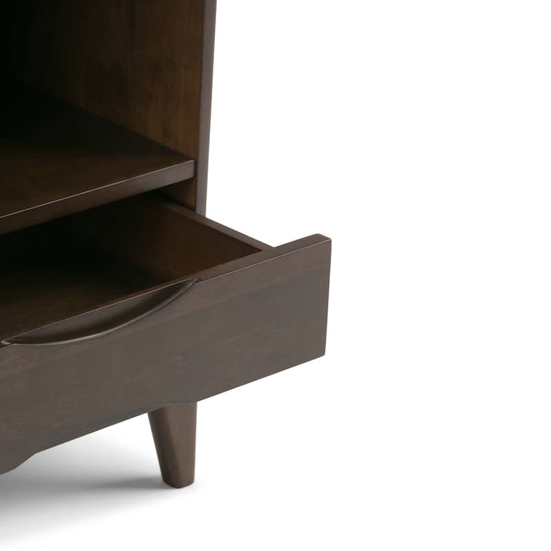 WYNDENHALL Pearson 24 inch Solid Wood 4 Shelf Bookcase (Set of 2) - 24"W x 16"D x 60"H
