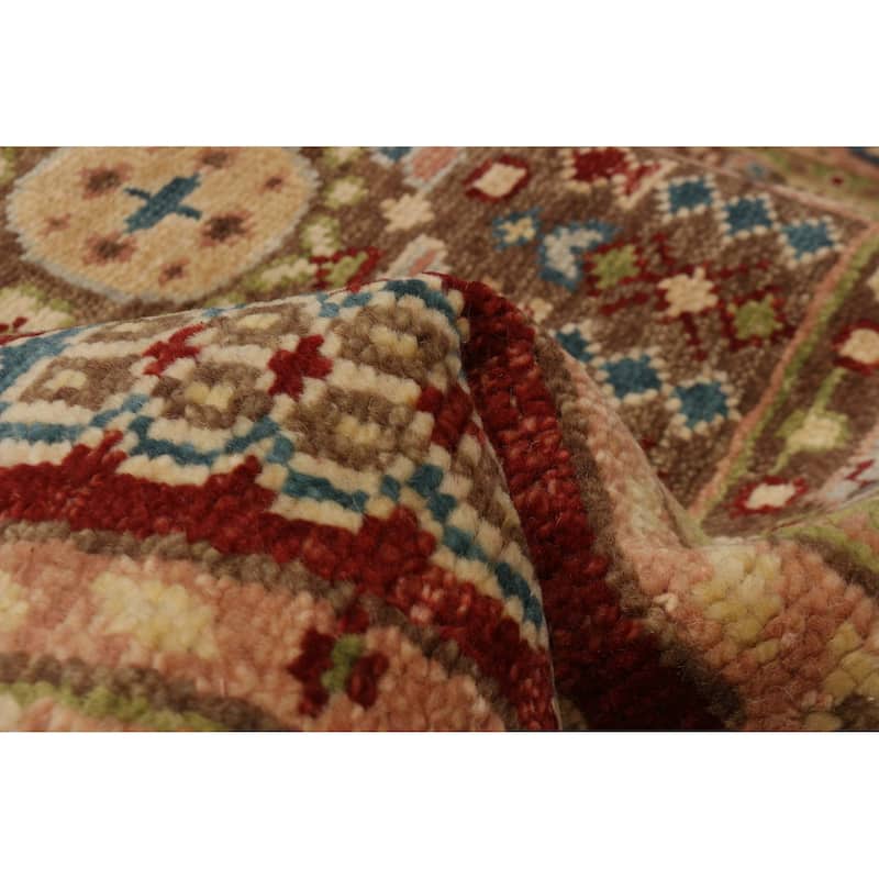 ECARPETGALLERY Hand-knotted Jules Serapi Brown Wool Rug - 9'0 x 12'0