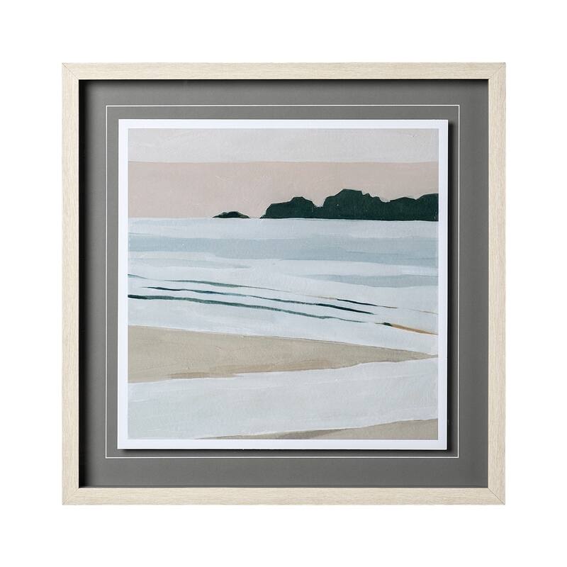 Coastal Lines I Framed Art Print