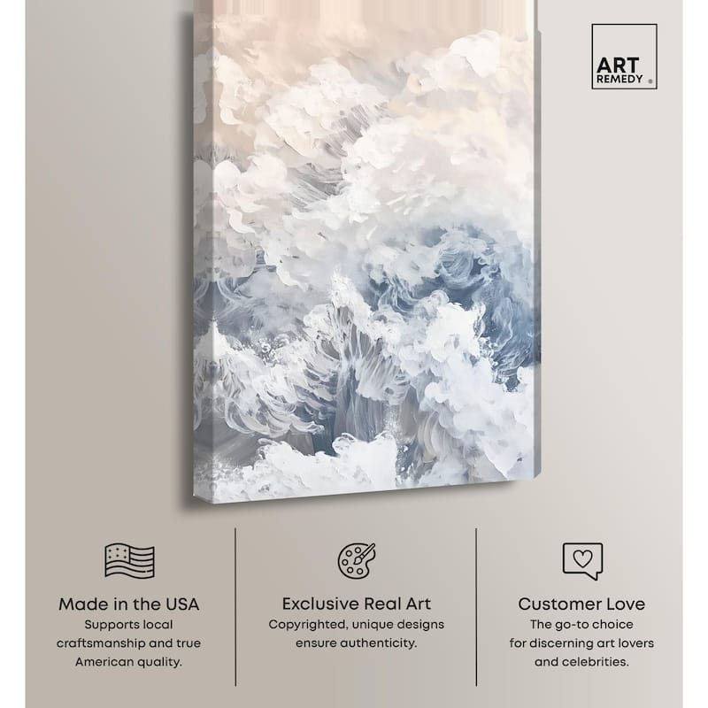 Celestial Slumber II Canvas by Art Remedy, Gallery Wrapped