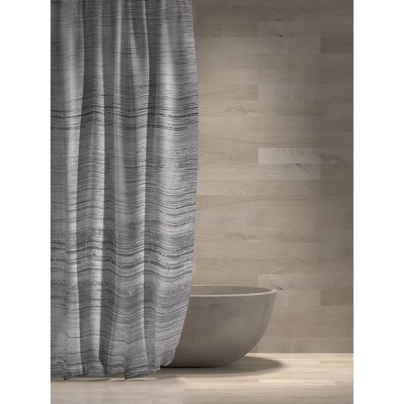 Nomad 100% Polyester Shower Curtain