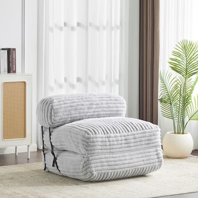 Christopher Knight Home- Lip Convertible Faux-Fur Bean Bag Chair
