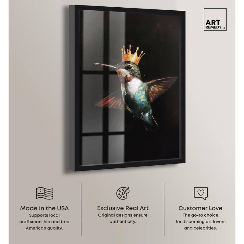 Royal Bird II Shadowbox by Art Remedy