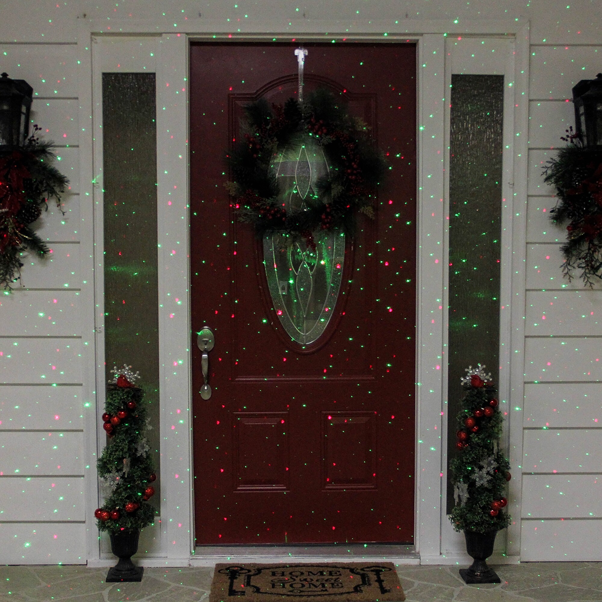 Shop Outdoor Dynamic Red Green Christmas Laser Light Projector