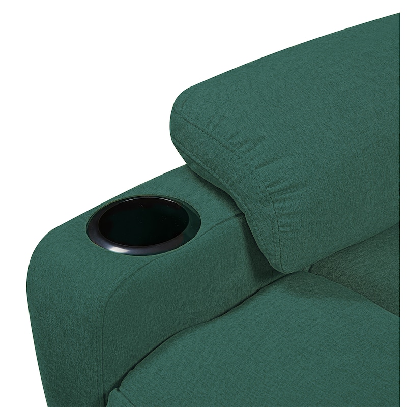 Power Reclining Chair with Multiple Comfort Features
