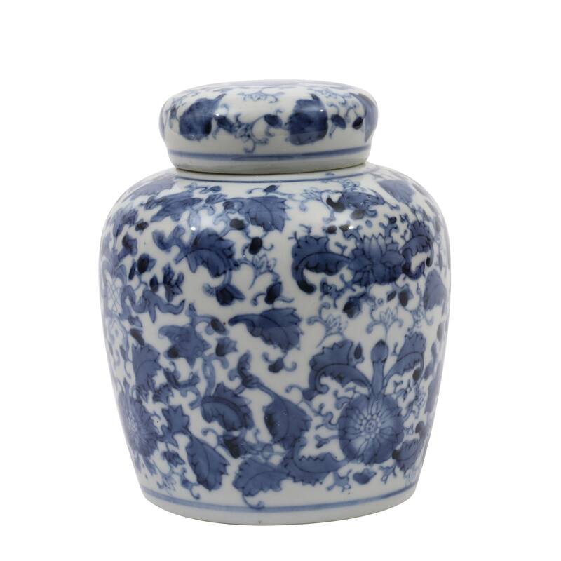 Ceramic Ginger Jar with Lid