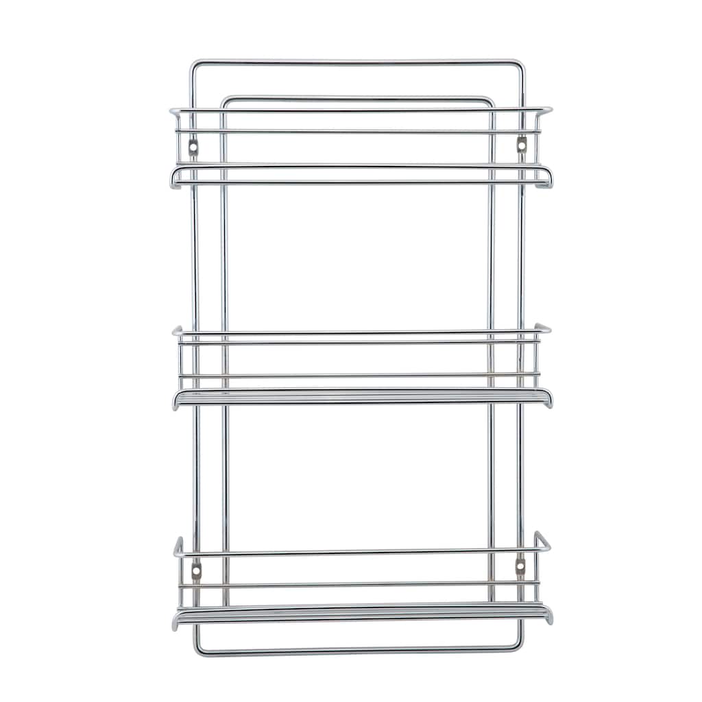 Organize It All 3 Tier Wall Mounted Spice Rack - 11"x3.25"x18.12"
