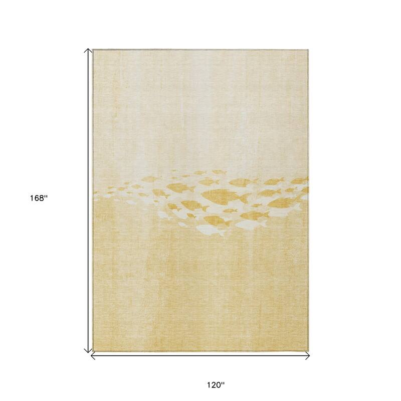 HomeRoots Nautical Transitional Rectangle Outdoor Rug