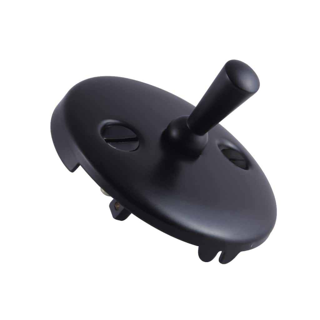 Made To Match Round Overflow Plate with Trip Lever