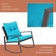 preview thumbnail 32 of 44, Pheap Outdoor 3-piece Rocking Wicker Bistro Set by Havenside Home