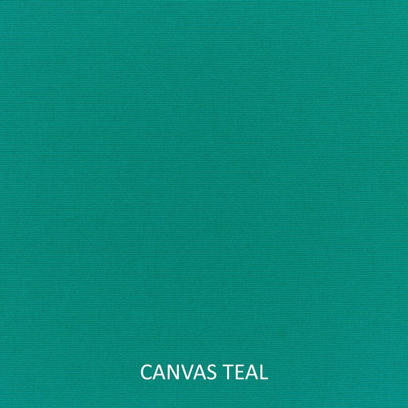 Sunbrella Canvas 45 in x 17 in x 2 in Bench Cushion Bristol - 45 in x 17 in x 2 in - Canvas Teal