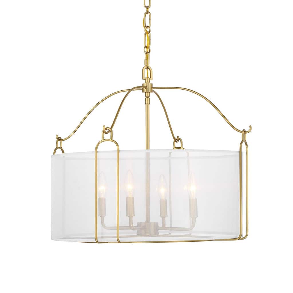 Savoy House 7-1693-4 Ashlay 4 Light 22" Wide Candle Style Chandelier