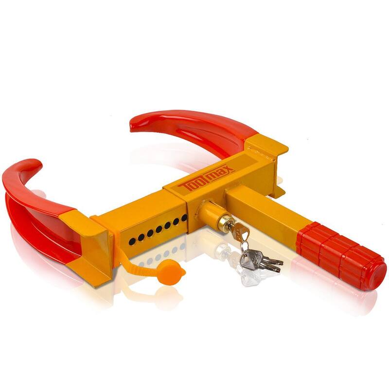 Costway Wheel Lock Clamp Boot Auto Car Truck Rv Boat Trailer - See Details - Multi