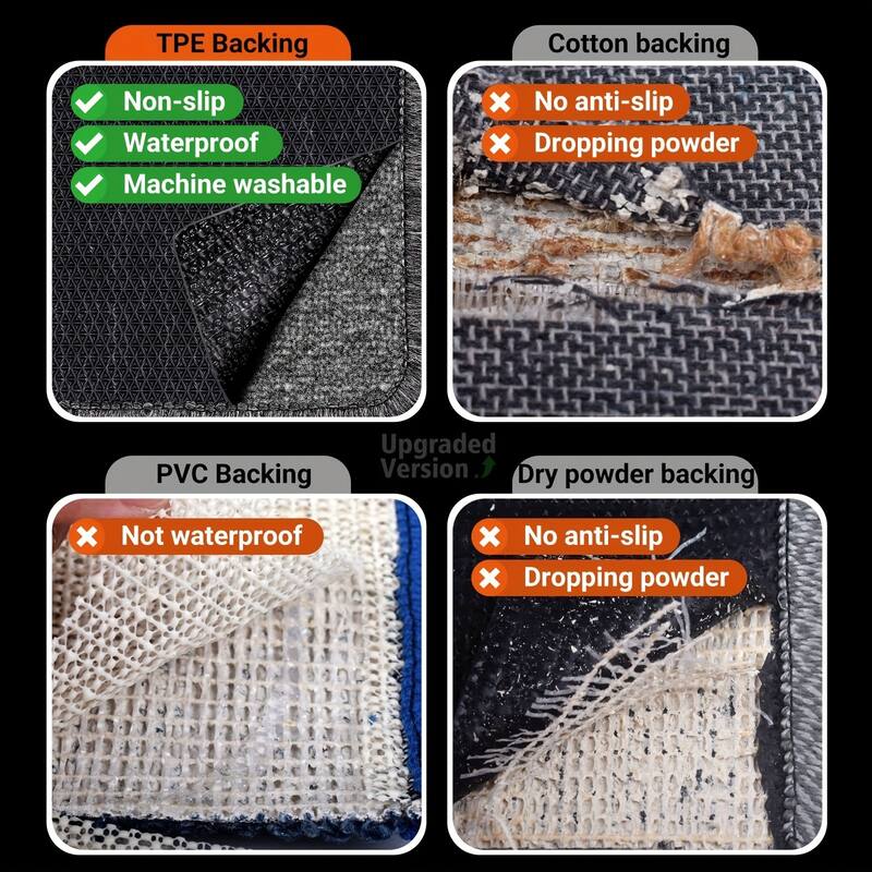 2 PCS Kitchen Rug Set, Laundry Room Mats,31.5X17.3In and 47.2X17.3In - 2 PCS
