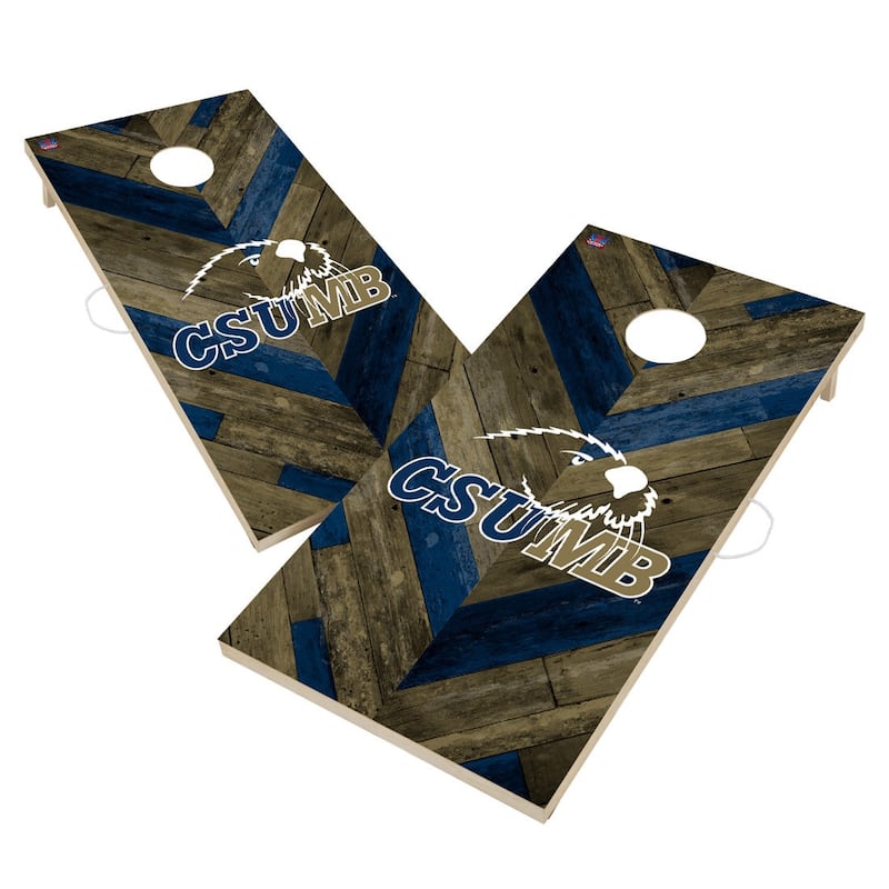 Cal State Monterey Bay Otters Cornhole Board Set - 16 Years and Up