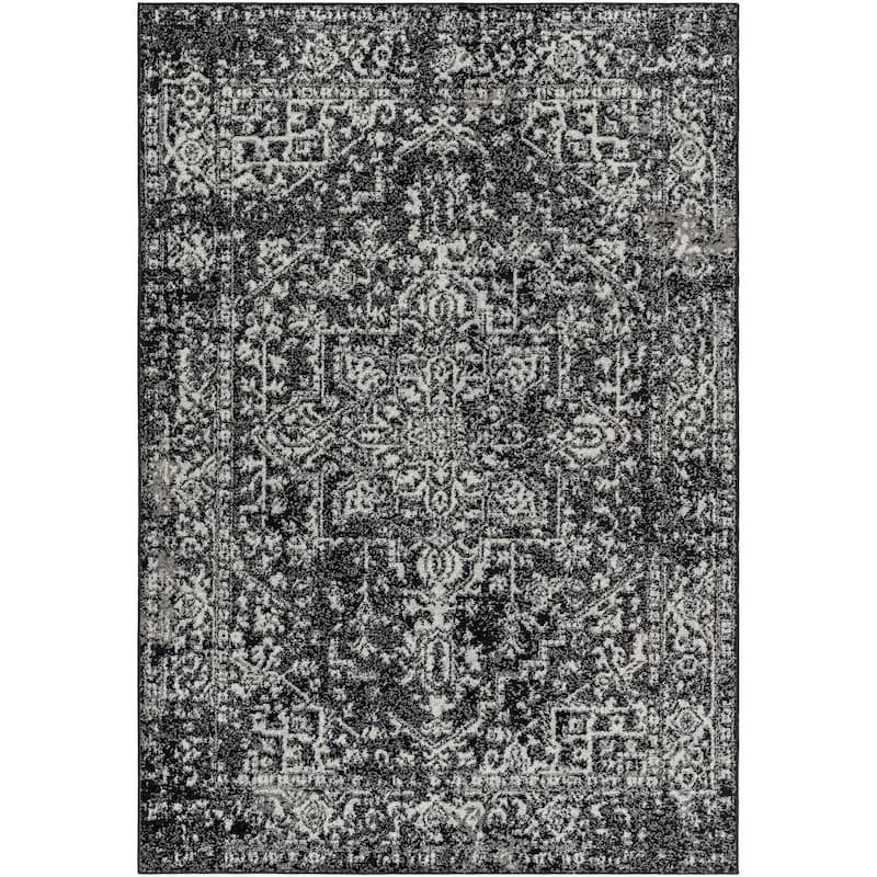 Livabliss Harput Updated Traditional Medallion Area Rug