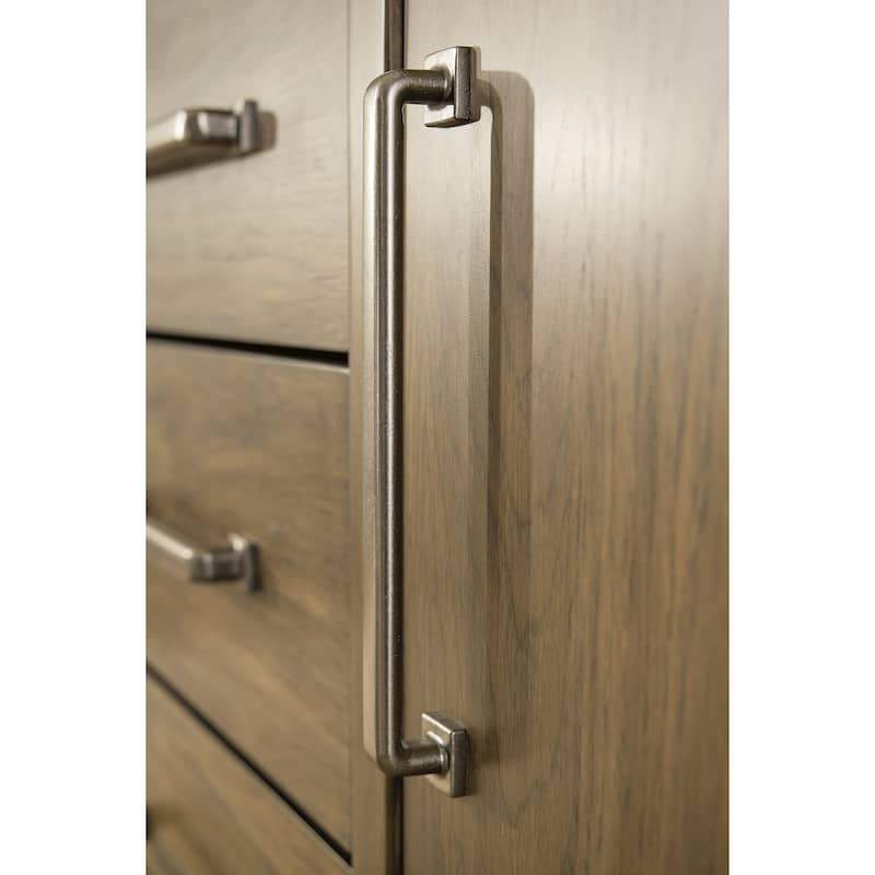 Signature Design by Ashley Cabalynn Light Brown Dining Server - 60.13" W x 18" D x 36" H