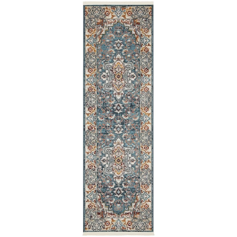 Nourison Geneva Traditional Persian Medallion Area Rug