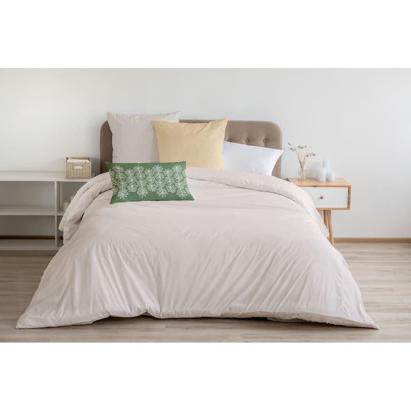 Leafy Branch Decorative Throw Pillow