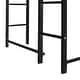 preview thumbnail 50 of 58, Multifunctional Design Metal Loft Bed with Two-sided Ladder, Shelves and Desk, Twin Size