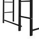 preview thumbnail 31 of 56, Twin Metal Loft Bed with 2 Shelves, 2 built-in ladders and Desk, White