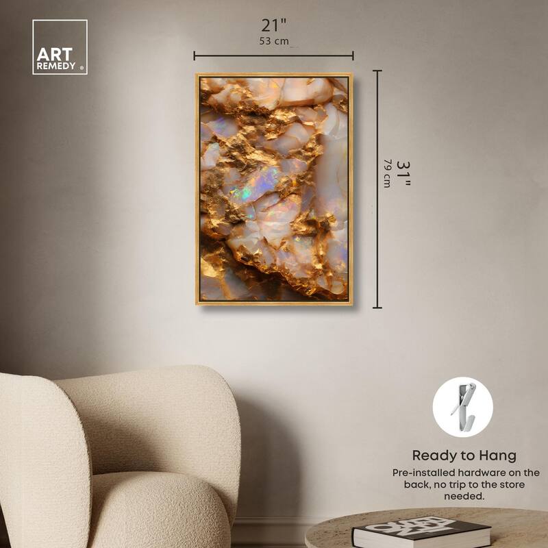 Mythic Gleam Canvas by Art Remedy