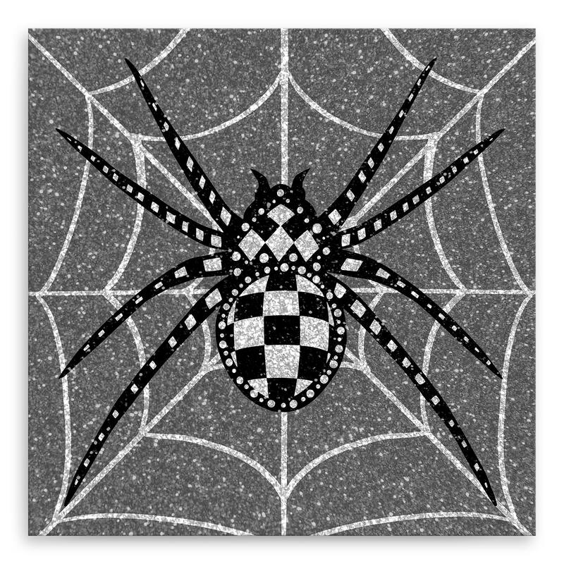 ChiChi Décor 'Glamoween Spider II' Halloween Canvas Wall Art