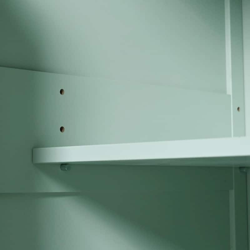 53-inch Width Kitchen Island with Drop-Leaf Countertop