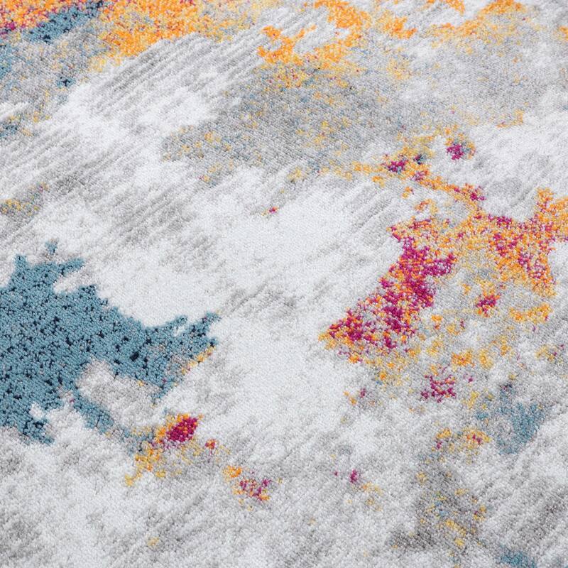 Contemporary Abstract Elegance Area Rug