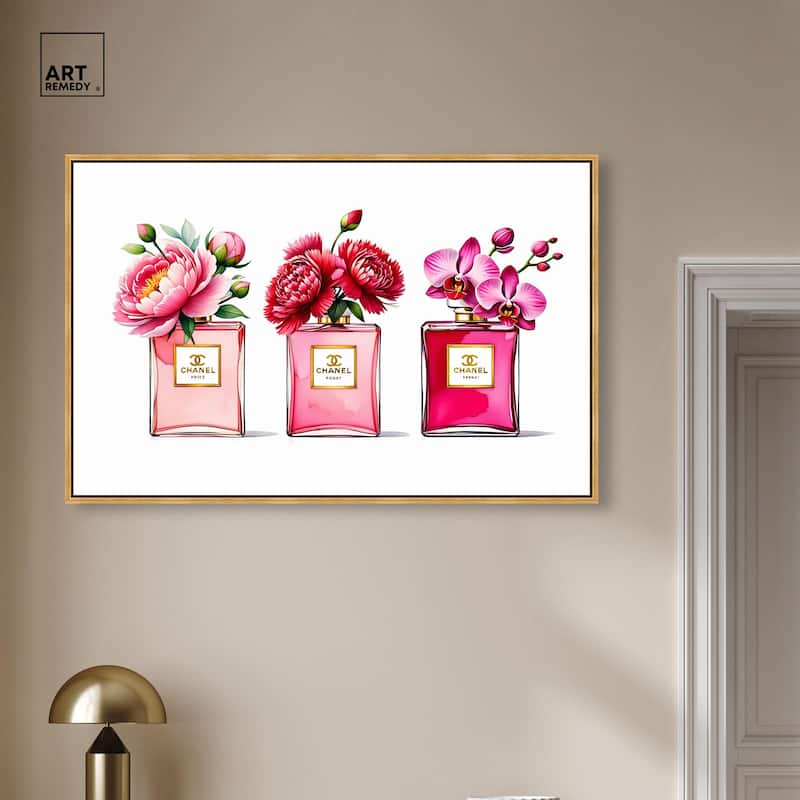 Fragrant Florals Canvas by Art Remedy