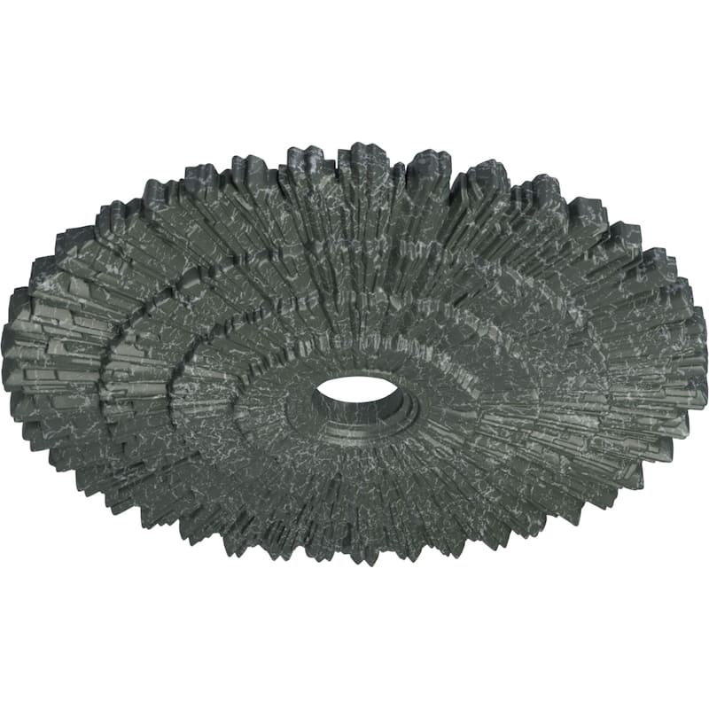 24 3/4"OD x 3 1/4"ID x 1 7/8"P Eryn Ceiling Medallion