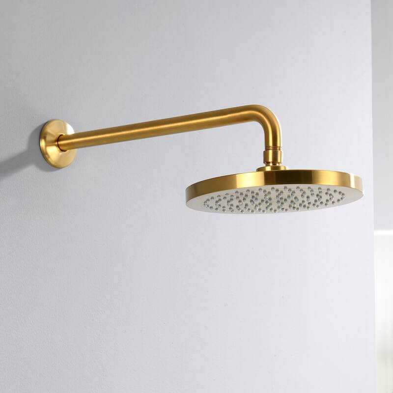 Luxier SS-B02 Single Handle 1-Spray Shower Faucet (Valve Included)