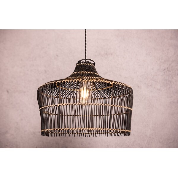 Black basket lampshade cheap
