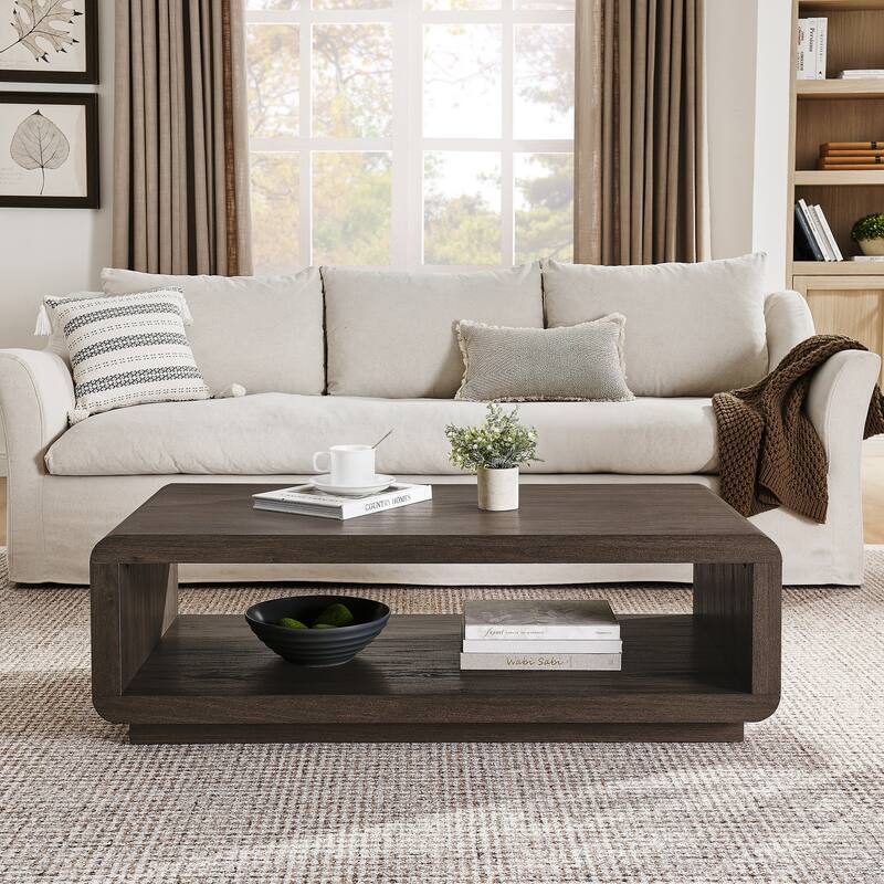 Lonni 47" Wide Rectangular Coffee Table - 47.25" Wide