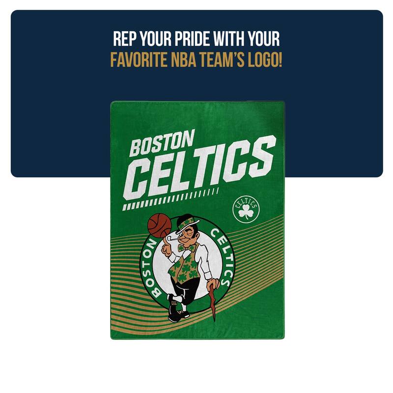 NBA Boston Celtics 60" x 80" Raschel Throw Blanket