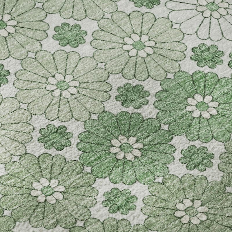 Premium Washable Super Soft Whimsy Mosaic Mayfield Rug