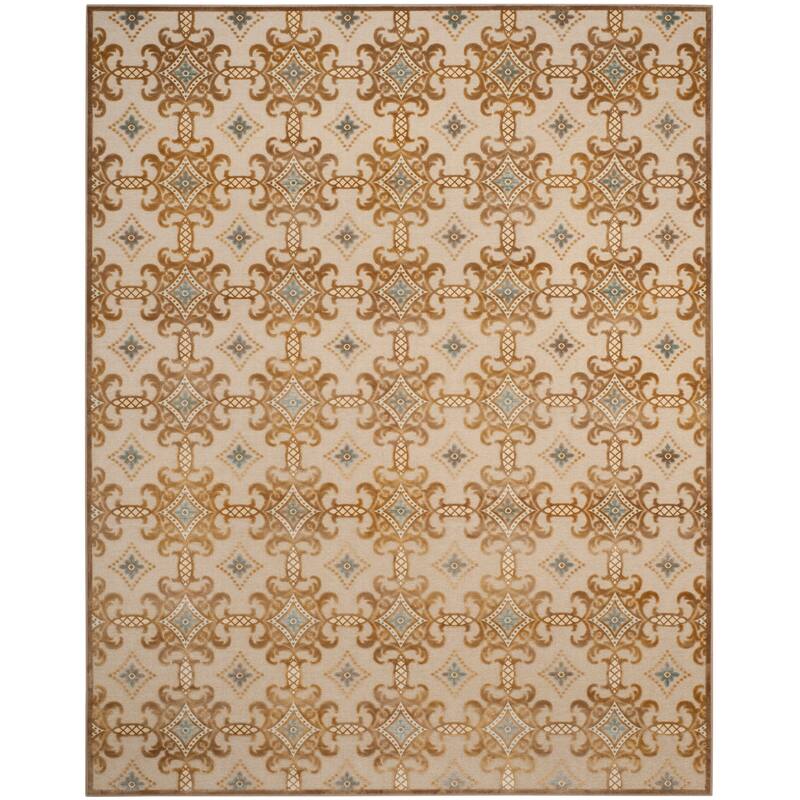 Martha Stewart by SAFAVIEH Gullu Ornate Viscose Rug