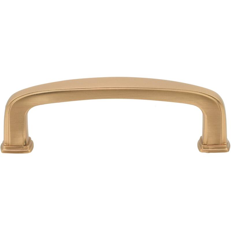 DesignPerfect DPA25S872 Rustic Contemporary Pack of (25) - 3" Center - Champagne Bronze / Gold