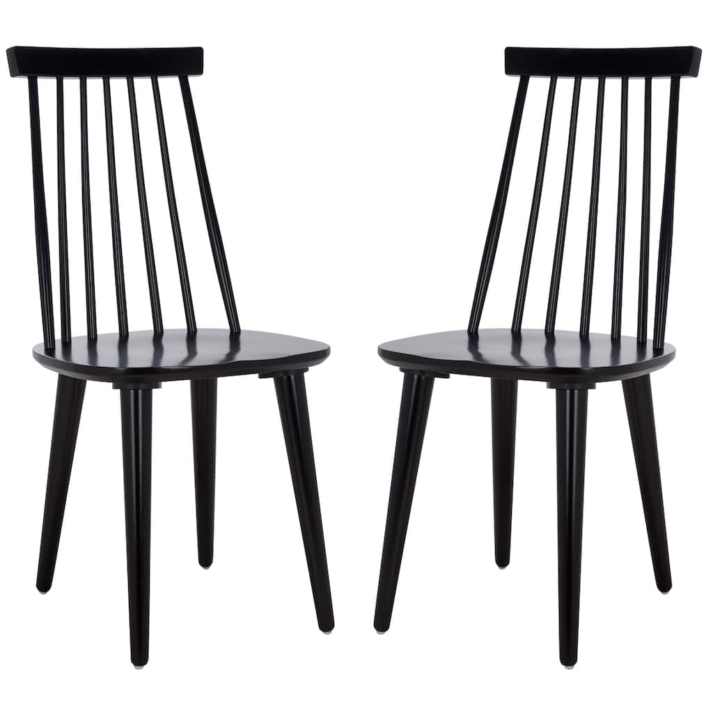 SAFAVIEH HOME Raylin Dining Chairs (Set of 2) - 17"W x 18"D x 36"H