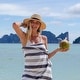 preview thumbnail 15 of 32, Arkwright Cabo Cabana 4-Piece Oversized Striped Beach Towel Set - 30x70