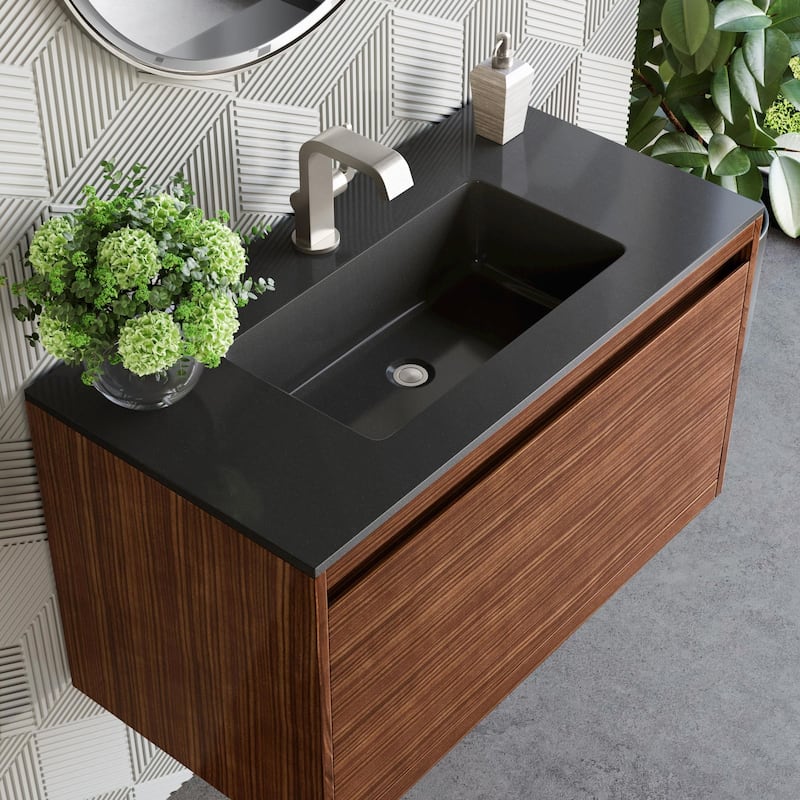 James Martin Vanities 805-V35.4-CH Mantova 36" Wall Mounted Single