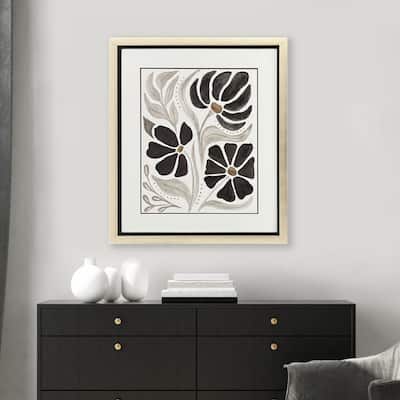 Paragon Modern Petals II Framed Art