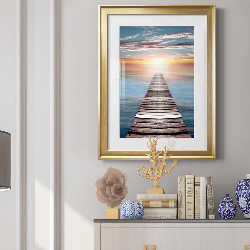 Dusk Escape Premium Framed Print - Ready to Hang
