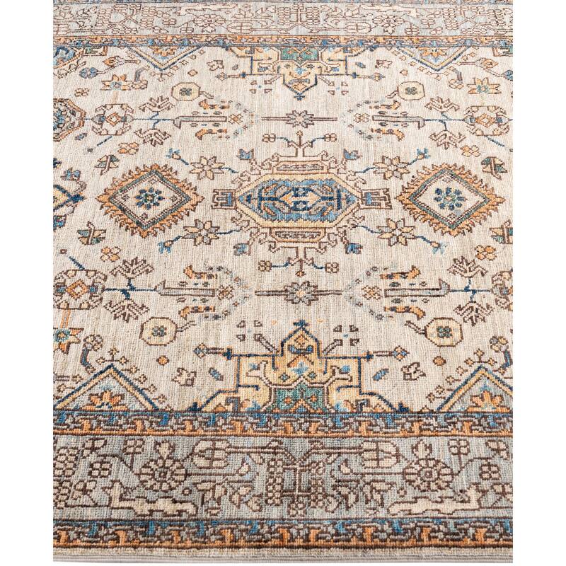 Serapi One-of-a-Kind Hand-Knotted Area Rug - Gray - 3' 11" x 5' 9"