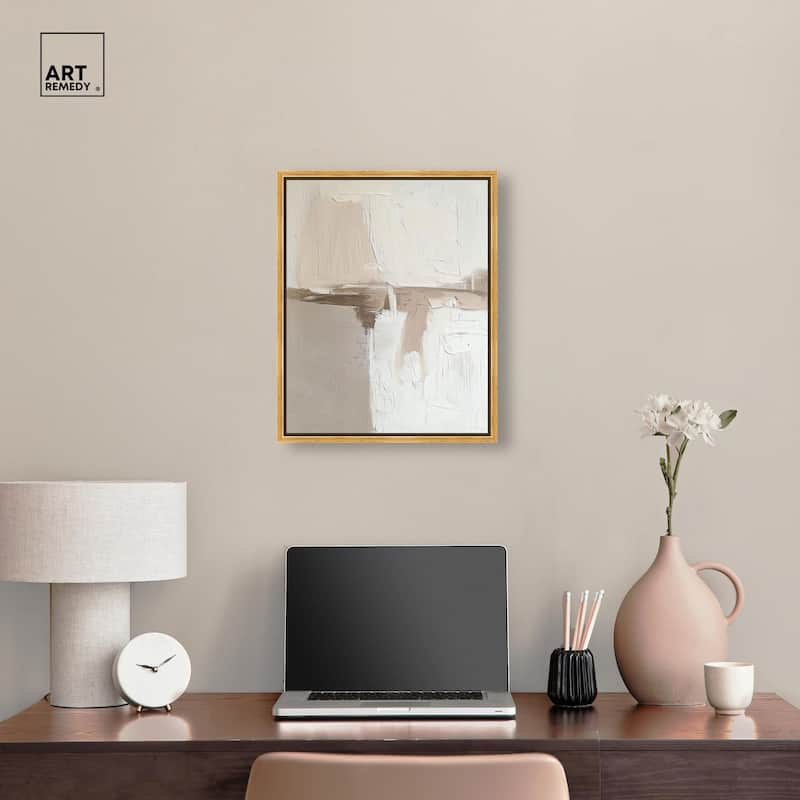 Sandstone Impressions Canvas by Art Remedy