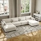 preview thumbnail 36 of 147, Corduroy Upholstered Modular Sectional Sofa for Living Room