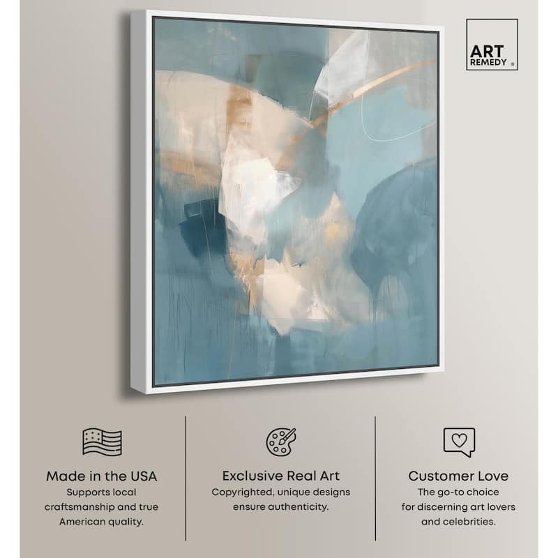 Blue Dreams Canvas by Art Remedy