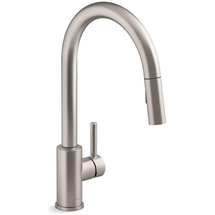 Sterling 34462 Traverse 1.5 GPM Single Hole Pull Down Kitchen Faucet - Vibrant Stainless